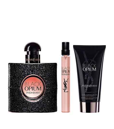 black.opim ysl|ysl black opium gift set.